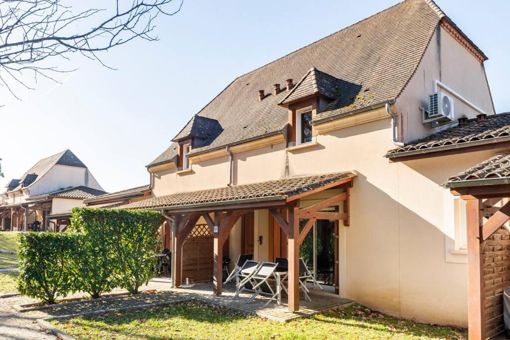 Le N5 Des Hauts De Sarlat Apt Duplex Clim, Piscine, Parking 外观 照片